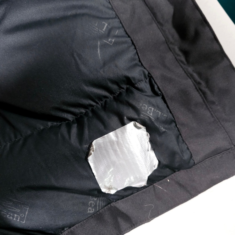 L.L. Bean Baxter State Parka Women 3X Plus Black Cordura DownTek Winter Coat - Picture 12 of 12